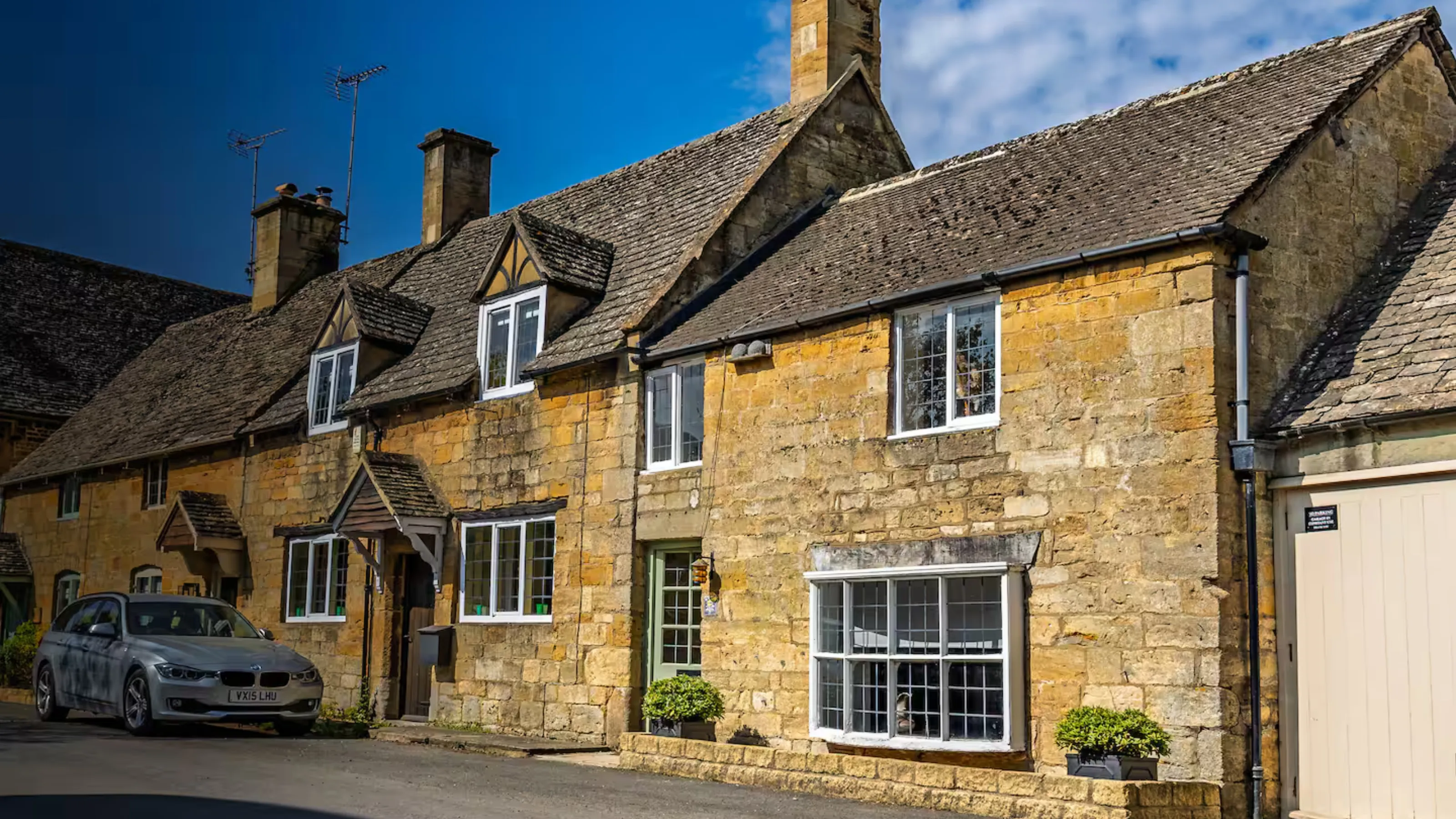 A street of stone holiday cottages in the UK, the kind of properties owners ask us to value